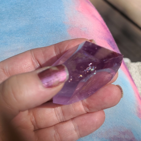 COPY - Hexagonal Chunk of Amethyst p3 - Picture 12 of 13